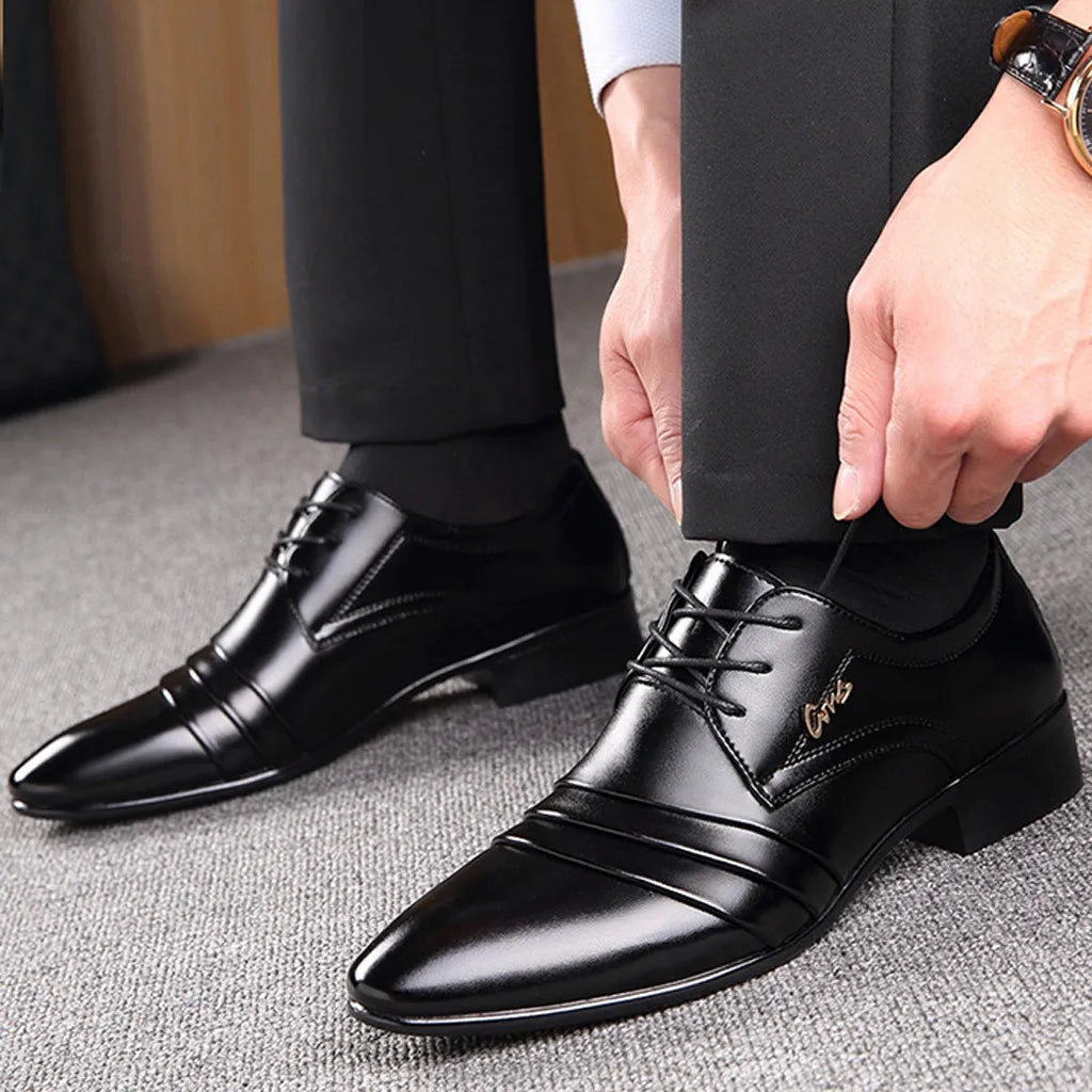 Ronaldo Leather Men Shoe