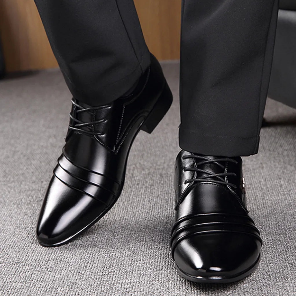 Ronaldo Leather Men Shoe