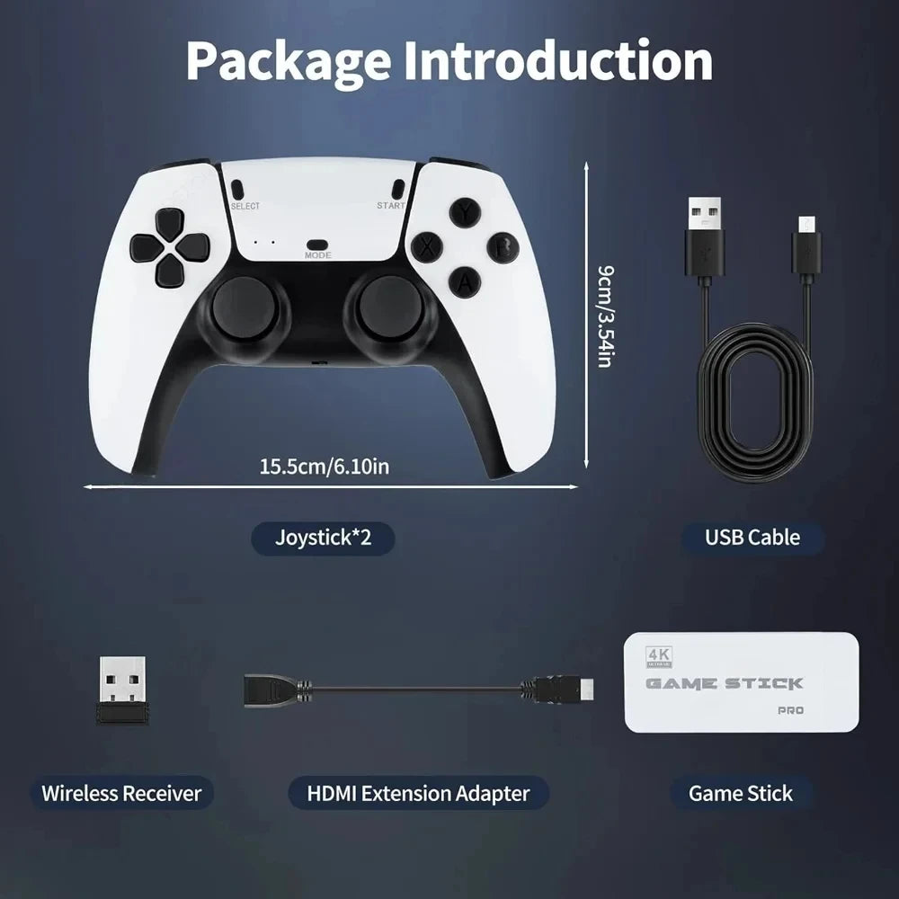 Game Stick with 20000+ Retro Game HD Output Two-player for PS1